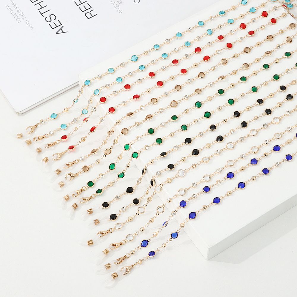 Sunglass Retainer Cord - Glasses Chain For Women Acrylic Colorful