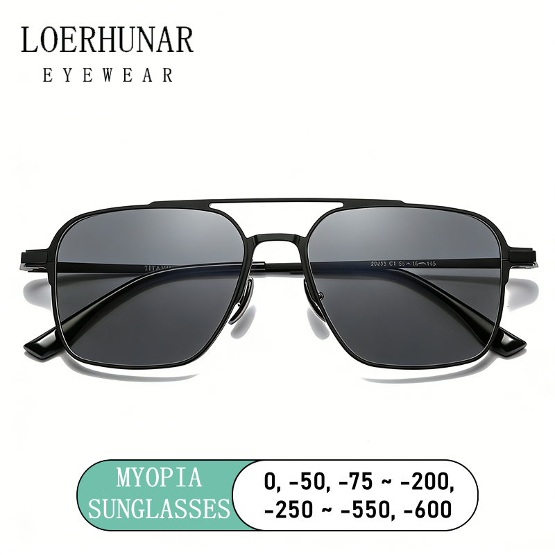 Ultra-light Pure Titanium Doub - Sunglasses Aviator Polarized recension och pris