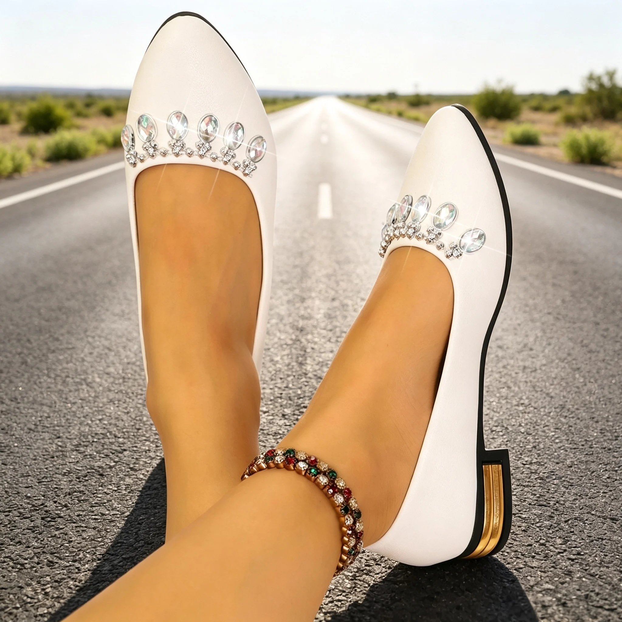 Women Flats Pointed Toe Ballet - Espadrille Slip On recension och pris