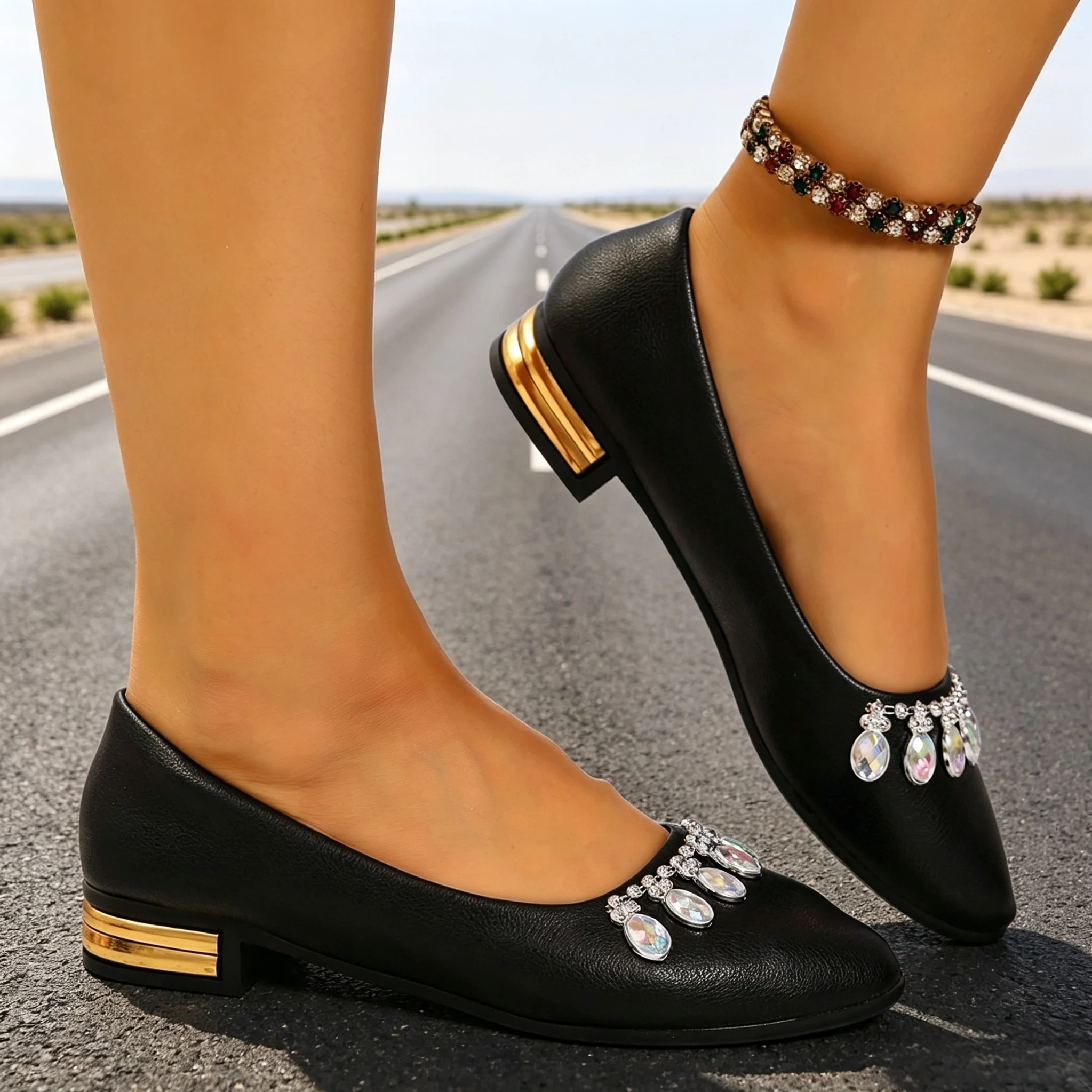 Women Flats Pointed Toe Ballet - Espadrille Slip On recension och pris