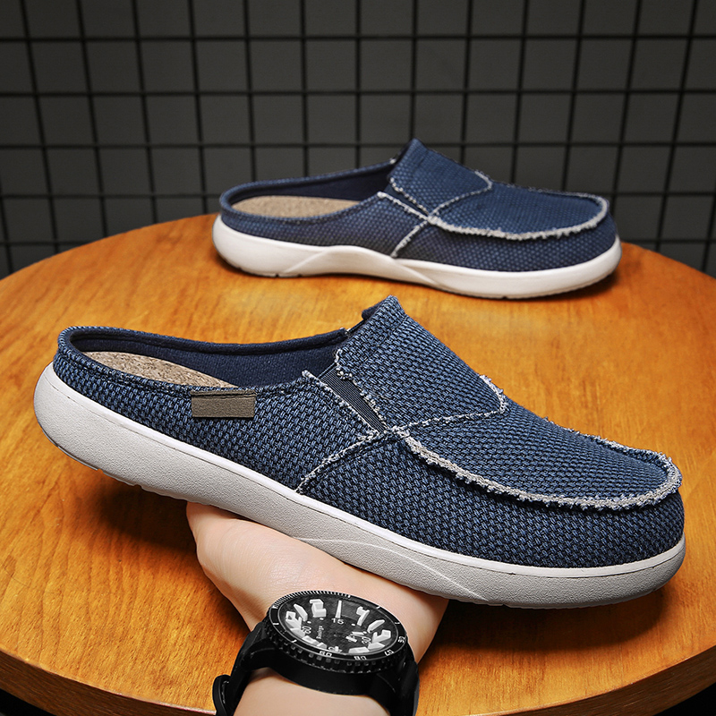Canvas Slip on Half Shoes for  - Espadrille Slip On recension och pris