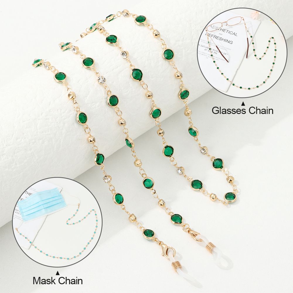 Glasses Chain For Women Acryli - Sunglass Retainer Cord recension och pris