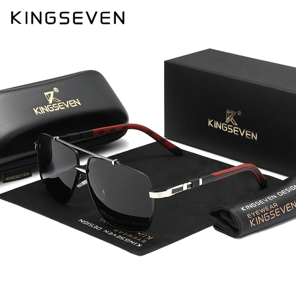 KINGSEVEN New Luxury Sunglasse - Sunglasses Aviator Polarized recension och pris