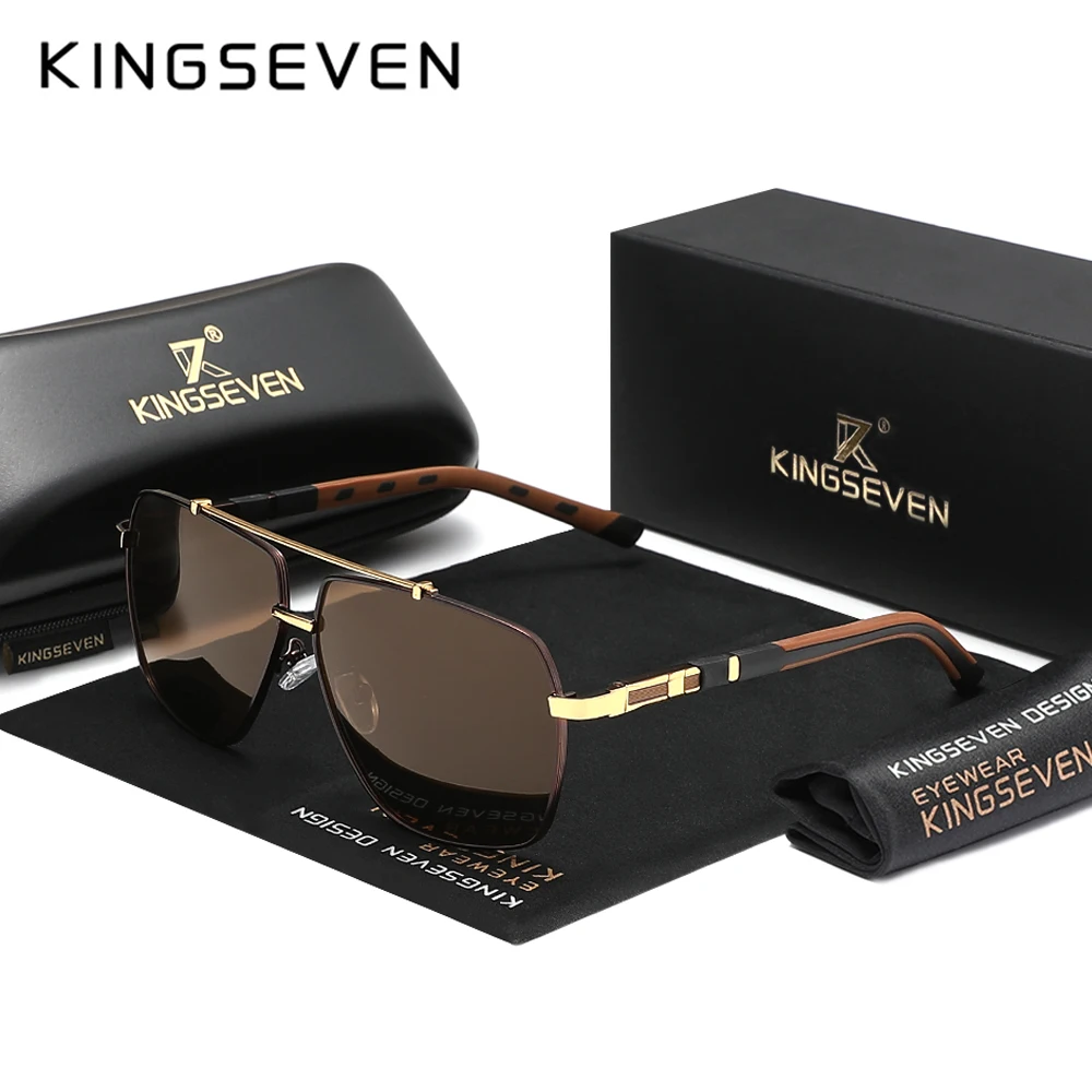KINGSEVEN New Luxury Sunglasse - Sunglasses Aviator Polarized recension och pris